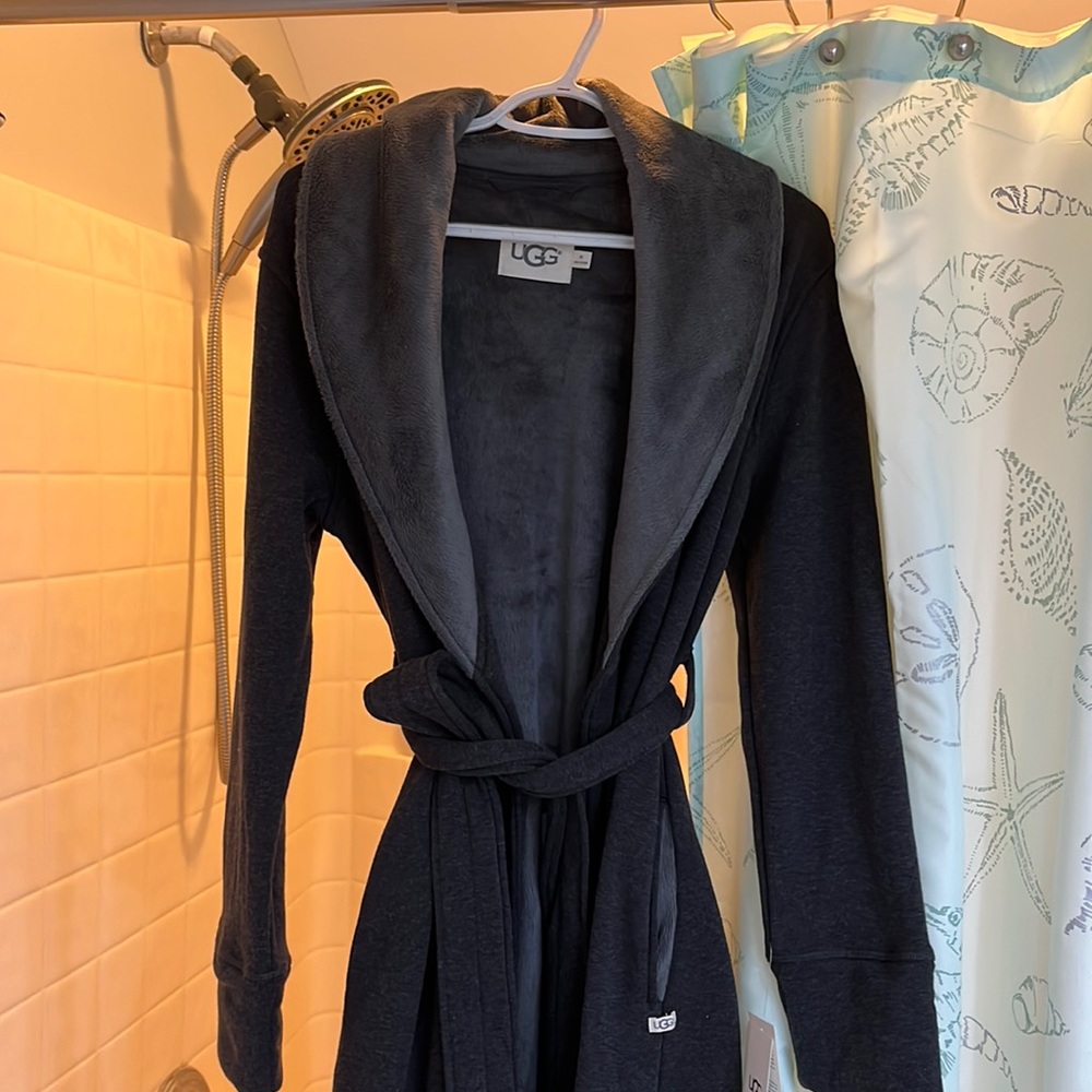 UGG Dark Grey bathrobe New